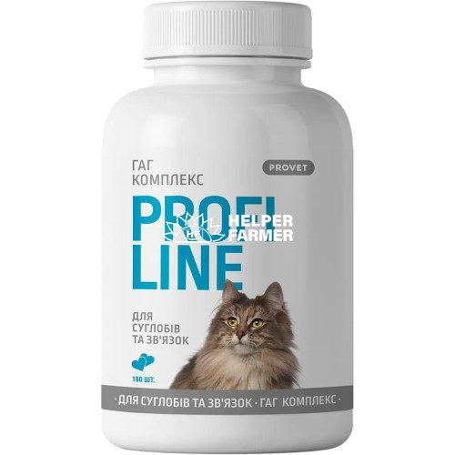 ГАГ комплекс ProVET Profiline для котів для суглобів та зв'язок, 180 таблеток