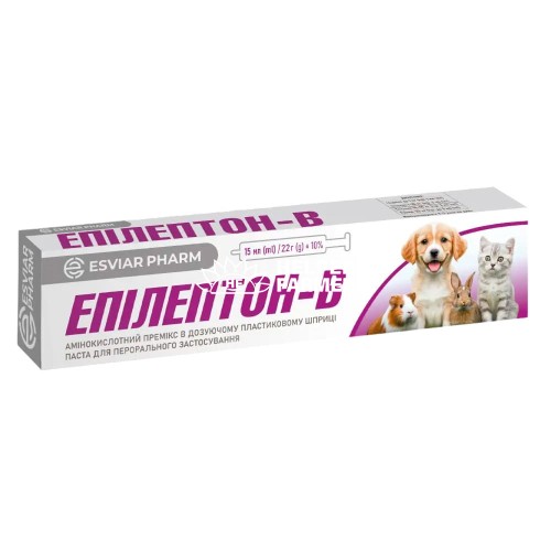 Епілептон-В паста протиепілептична для котів та собак, 15 мл
