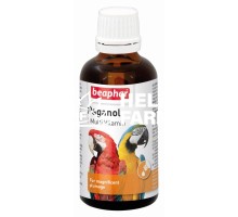 Beaphar Paganol Multi Vitamin - Витамины для укрепления оперения у попугаев, 50 мл