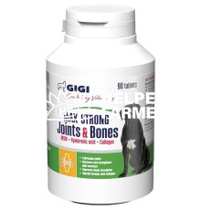 Вітамінно-мінеральний комплекс GiGi Max Strong Joints & Bones для зміцнення та відновлення суглобів у собак, 90 таблеток