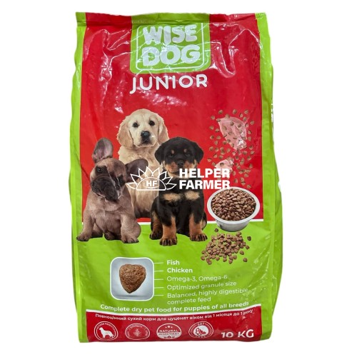 Сухой корм для собак Wise Dog Junior, 1 кг (весовой)