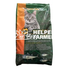 Сухой корм для взрослых кошек Милана Индор Хайрбол, 10 кг