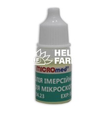Масло иммерсионное MICROmed синтетическое, 10 мл