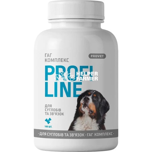 Витамины ГАГ Комплекс ProVET Profiline для суставов и связок для собак, 100 таблеток