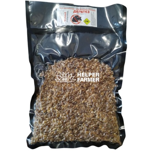 Дератез біопрепарат від крис і мишей для боротьби з мишоподібними гризунами, 0,4 кг