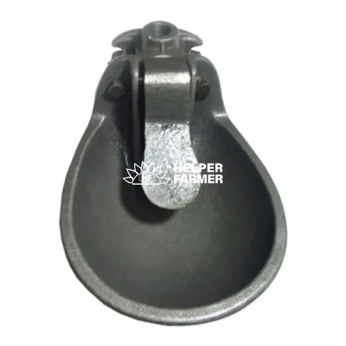 Поилка чугунная с чугунным языком для скота (коров, телят, лошадей, КРС)