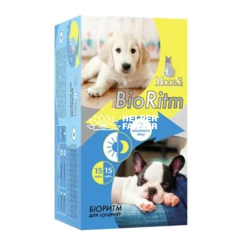 Биоритм ModeS BioRitm Поливитаминный комплекс для щенков, 30 таблеток