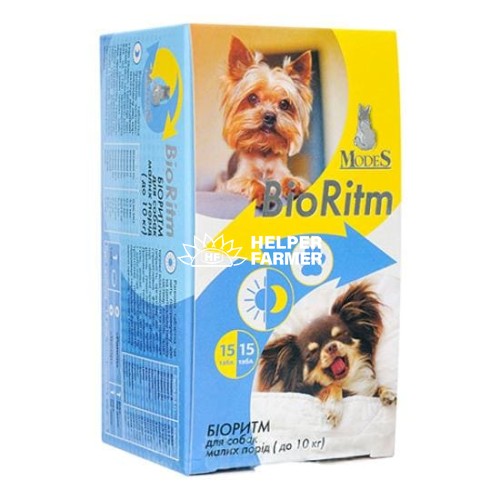 Биоритм ModeS BioRitm Поливитаминный комплекс для собак малых пород (до 10 кг), 30 таблеток