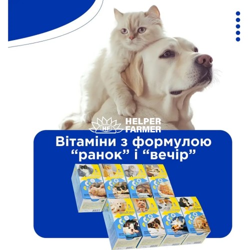 БіоРитм ModeS BioRitm Полівітамінний комплекс для собак великих порід (більше 30 кг), 30 таблеток