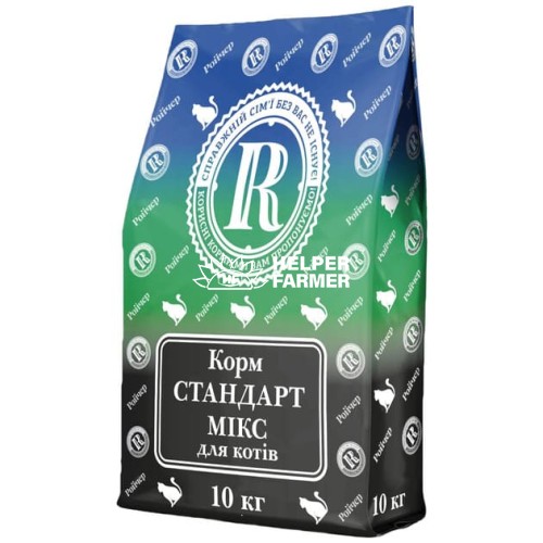 Сухой корм для кошек Ройчер Стандарт Микс, 10 кг