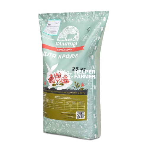 Комбикорм Калинка для кролематок К-Лакто 6803 Trouw Nutrition, 25 кг