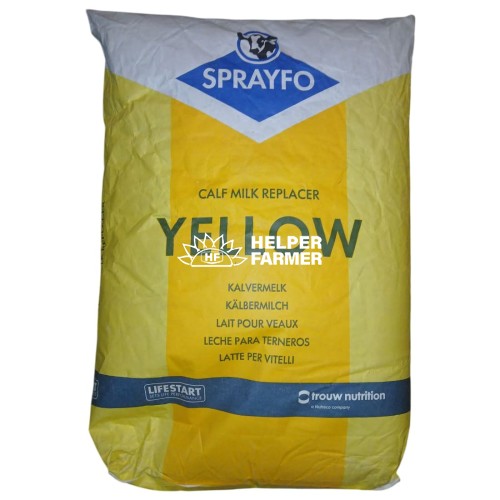 Заменитель цельного молока для телят с 4 дня Спрейфо желтый, 25 кг