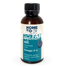 Лососева олія Home Food для здоров’я шкіри та блиску шерсті собак і котів, 100 мл