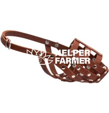 Намордник м'який Collar №2 (доберман, вівчарка, далматин) коричневий