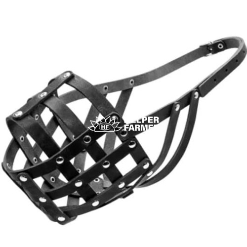 Намордник мягкий Collar №4 (ротвейлер, кобель), черный, 36х10 см