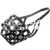Намордник мягкий Collar №4 (ротвейлер, кобель), черный, 36х10 см