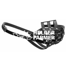 Намордник мягкий Collar №4 (ротвейлер, кобель), черный, 36х10 см