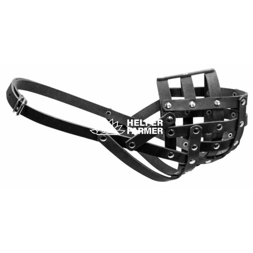 Намордник м'який Collar №4 (ротвейлер, кобель), чорний, 36х10 см