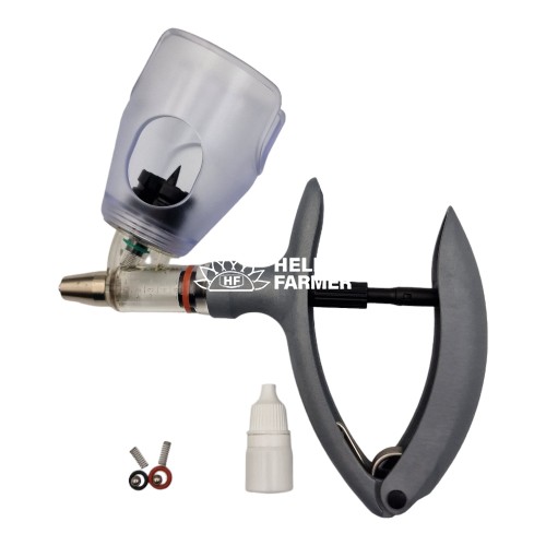 Автоматичний шприц HSW Eco-Matic 5 мл з тримачем (ДЛЯ ТВАРИН)