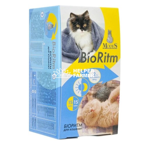 БіоРитм ModeS BioRitm Полівітамінний комплекс для кошенят, 30 таблеток
