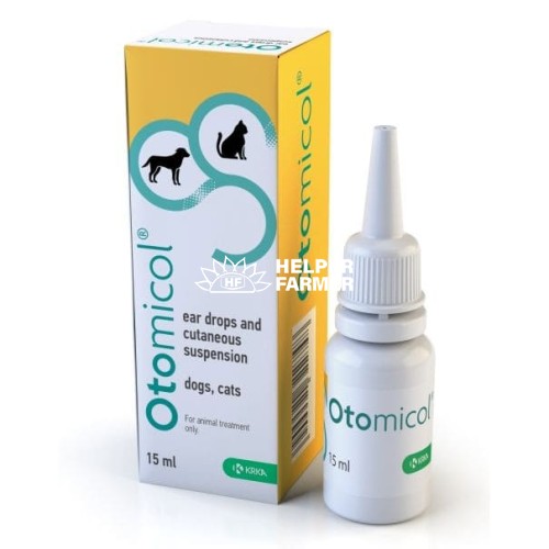 Otomicol (Отомікол) вушні краплі для собак і котів, 15 мл