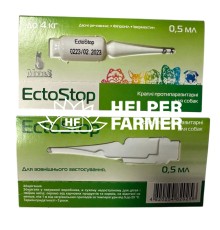 ЭктоСтоп ModeS капли противопаразитарные для собак до 4 кг, 1 пипетка по 0,5 мл