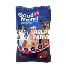Сухой корм для собак Good Friend с говядиной, 10 кг