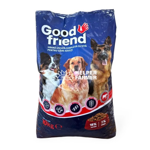 Сухой корм для собак Good Friend с говядиной, 10 кг