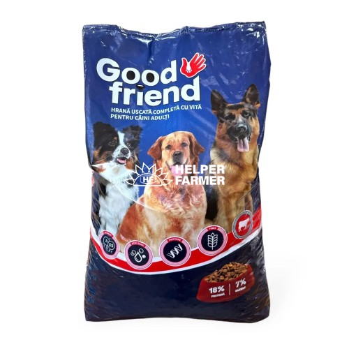 Сухий корм для собак Good Friend з яловичиною, 1 кг (ваговий)