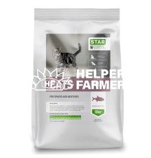 Сухой корм Stardeyl Cats Fish (рыба) для стерилизованных кошек, 10 кг