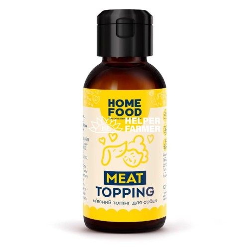 М'ясний топінг для собак Home Food, 100 г