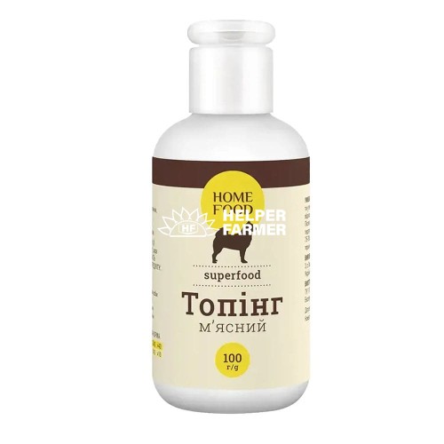 М'ясний топінг для собак Home Food, 100 г