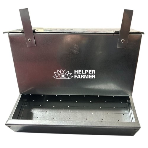 Бункерна годівниця для кроликів та ін. гризунів з кришкою на 4 л