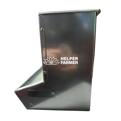 Бункерная кормушка для кроликов и других грызунов с крышкой на 3.3 л