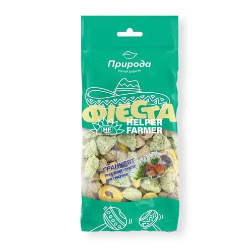 Лакомство для грызунов Природа PR740153 Фиеста Гранулят Травяной Лужок, 100 г