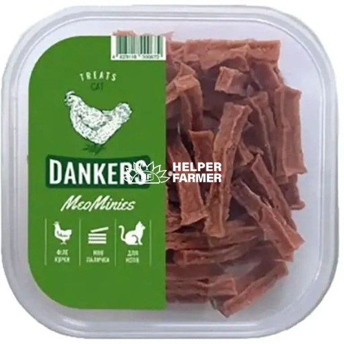 Ласощі для котів Dankers MeoMinies Курячі міні-палички 100 г