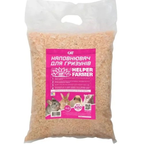 Наполнитель туалета - опилки для грызунов WC CAT, 600 г