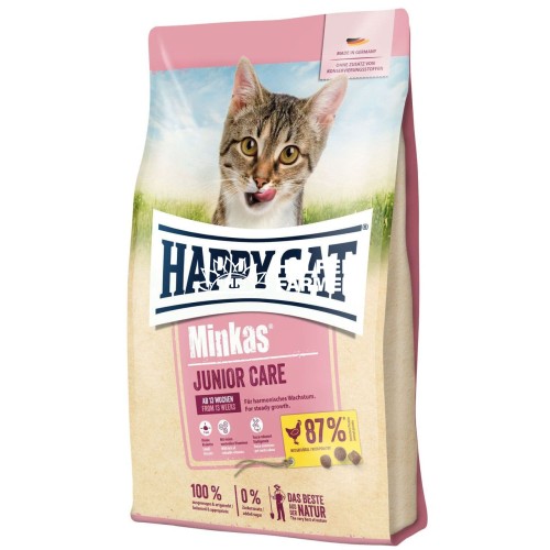 Сухий корм для кошенят Happy Cat Юніор з птицею з 13-го тижня життя, 10 кг