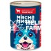 Влажный корм для взрослых собак Мясная Миска кусочки в соусе с телятиной, 1.24 кг
