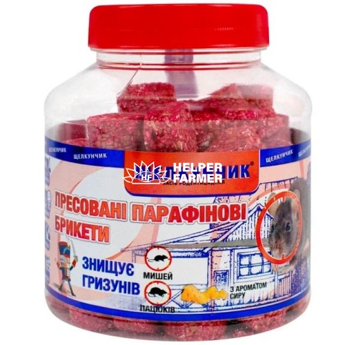 Щелкунчик банка брикеты ассорти от крыс и мышей, 320 г
