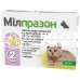 Милпразон таблетки от глистов для котят от 0,5 до 2 кг, 4 штуки (без уп)