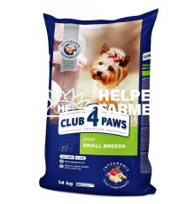 Сухой корм для собак малых пород Club 4 Paws Premium, 14 кг