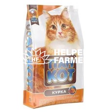 Сухой корм для кошек Пан Кот Курица, 10 кг