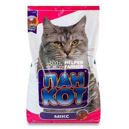 Сухий корм для котів Пан Кот Мікс, 10 кг