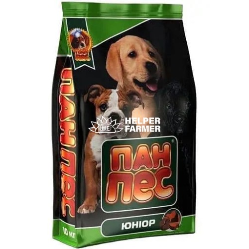 Сухой корм для собак Пан Пес Юниор, 10 кг