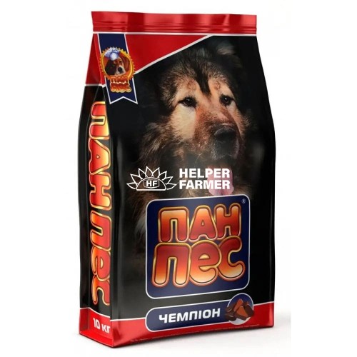 Сухой корм для собак Пан Пес Чемпион, 10 кг