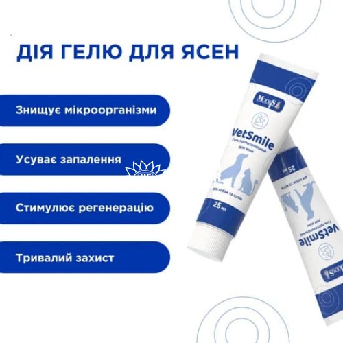 Ветсмайл (VetSmile) Modes гель противовоспалительный для десен (для собак и кошек), 25 мл