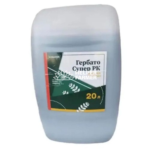 Гербицид Гербато Супер РК (калийная соль глифосата 663 г/л, по кислоте 540 г/л), 20 л