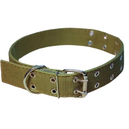 Ошейник Franty 459042 Эконом брезент двойной 45 мм, длина 34-69 см