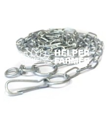 Цепь будочная толщина 3 мм длина 2 м металл 4-111 Лилу